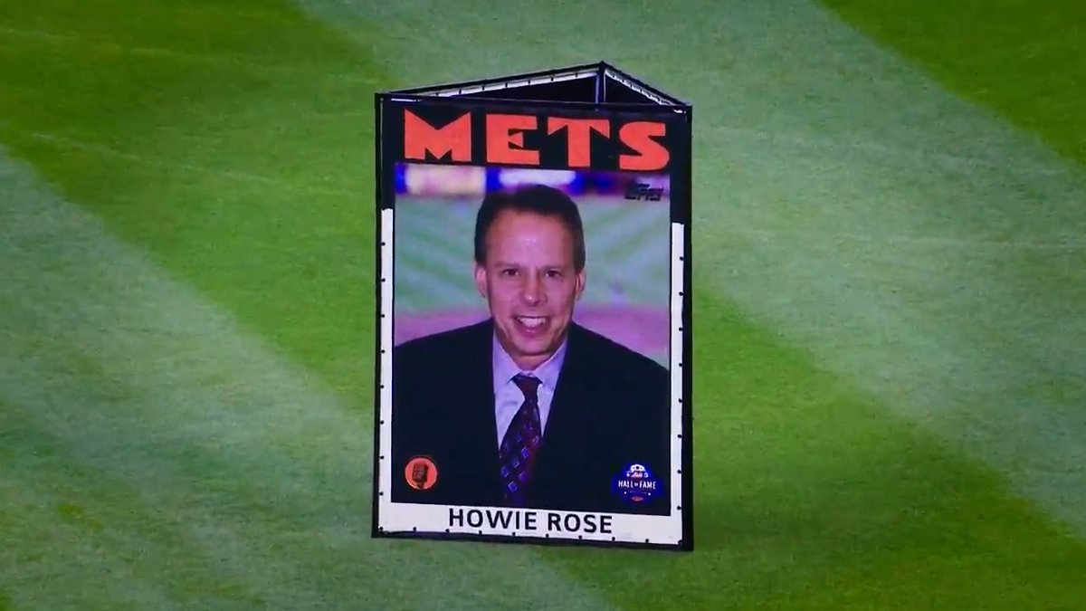 Congratulations on your retirement, Howie Rose! 🎙️👏