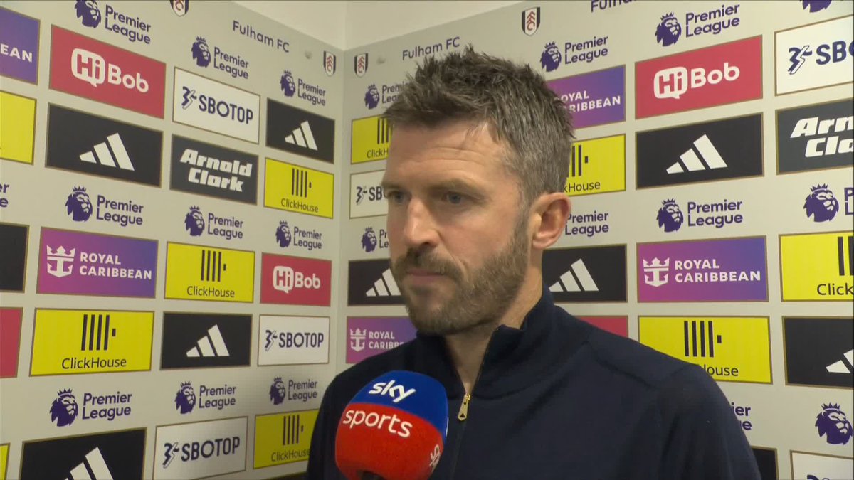 Michael Carrick explains why Benjamin Sesko isn't in the Manchester United squad to face Fulham and gives an update on Carlos Baleba 🔊