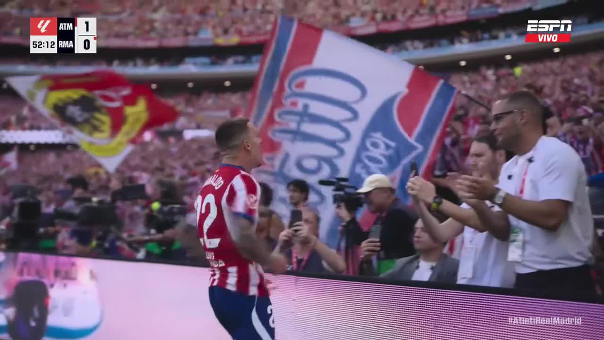 🤯🇪🇸 ATLÉTICO LE ESTÁ GANANDO EL CLÁSICO AL REAL MADRID.