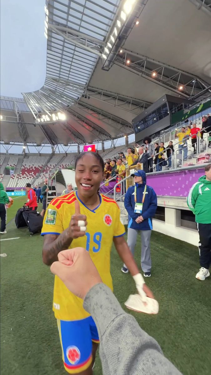 POV: you qualified to the #U20WWC Semi-final. 🇨🇴🥹