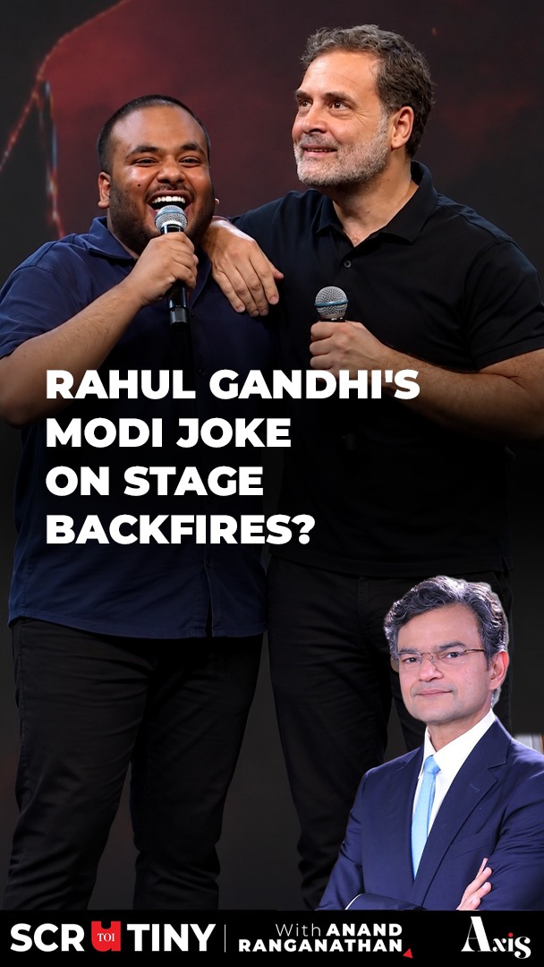 Rahul Gandhi faces fresh criticism after a stage act appeared to mock PM Modi’s English and interactions with foreign leaders. Anand Ranganathan asks: with so many genuine issues to attack the government on, why make the PM's language and pronunciation the target? Watch the full conversation on Times Axis. Aditi Prasad Anand Ranganathan #RahulGandhi #NarendraModi #AnandRanganathan #Politics #TimesAxis