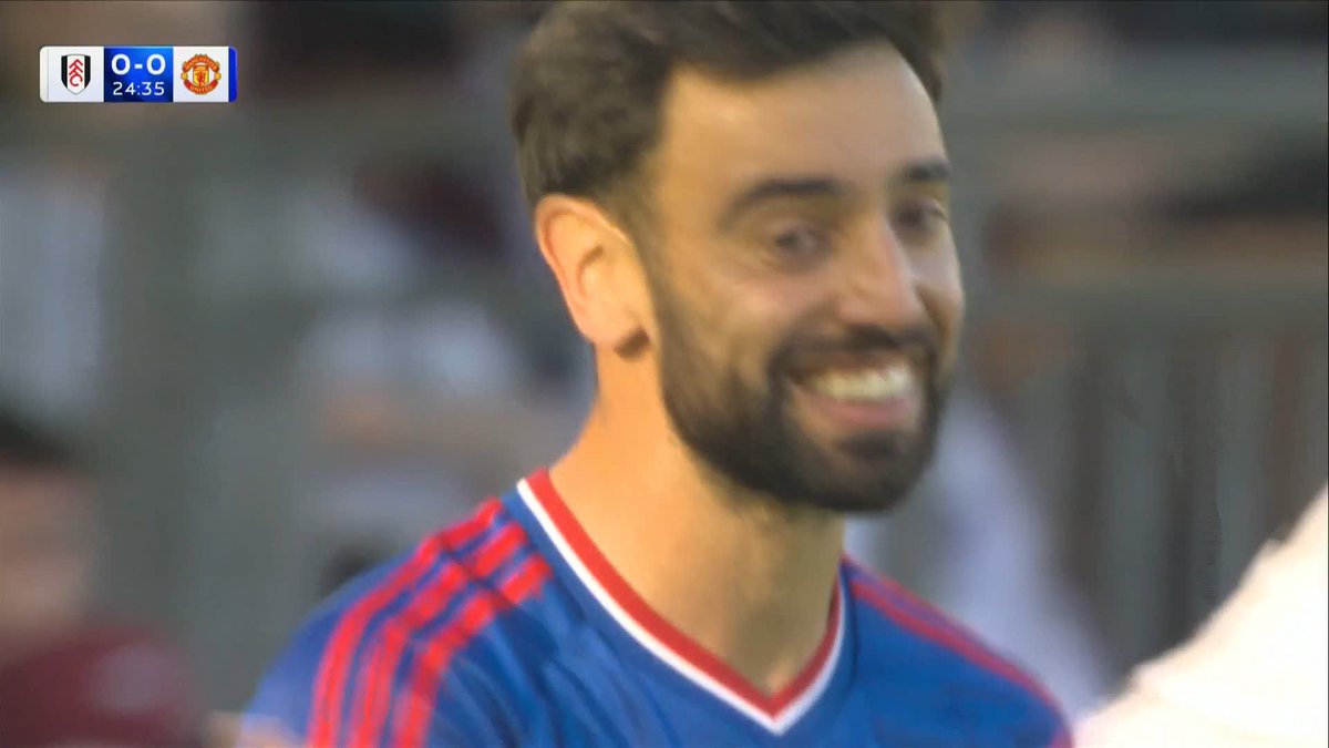 Bruno Fernandes hits the post! 😬