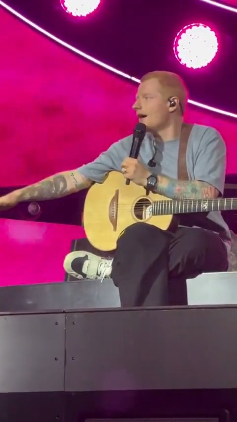 Everyone is focused on what buzzwords Ed Sheeran used to describe the Israeli Palestinian conflict. For what it’s worth, I think his statement was nuanced and reflected actual thought, as well as his signature empathy. But what struck me 100x more was his statement at the end of the concert. He’s not reading from a script. He’s speaking from the heart, about what’s actually most important to him, the thing that actually drives him as an artist. Love. Love for his fans, for his craft, for music’s ability to bring people together who come from different backgrounds and don’t agree on a thing. He speaks about how many people urged him to cancel his show. But he wouldn’t, because he knows behind every ticket is a fan, a family, and a story of travelling to see a show. For me, this speech made his words about the victims of the Nova Festival on October 7th, which he spoke about at the beginning of the show, that much more powerful. He also touched on his relief that the event went on safely, calling America “a dangerous place.” It's a heartbreaking sentence. After the week Sheeran had, for him, it's true. When people are sending you death threats every minute, appearing in front of 50k people isn’t capitulation. It’s courage. For all the accusations that Sheeran didn’t know what to say, he seems remarkably clear-eyed about the things that actually matter.