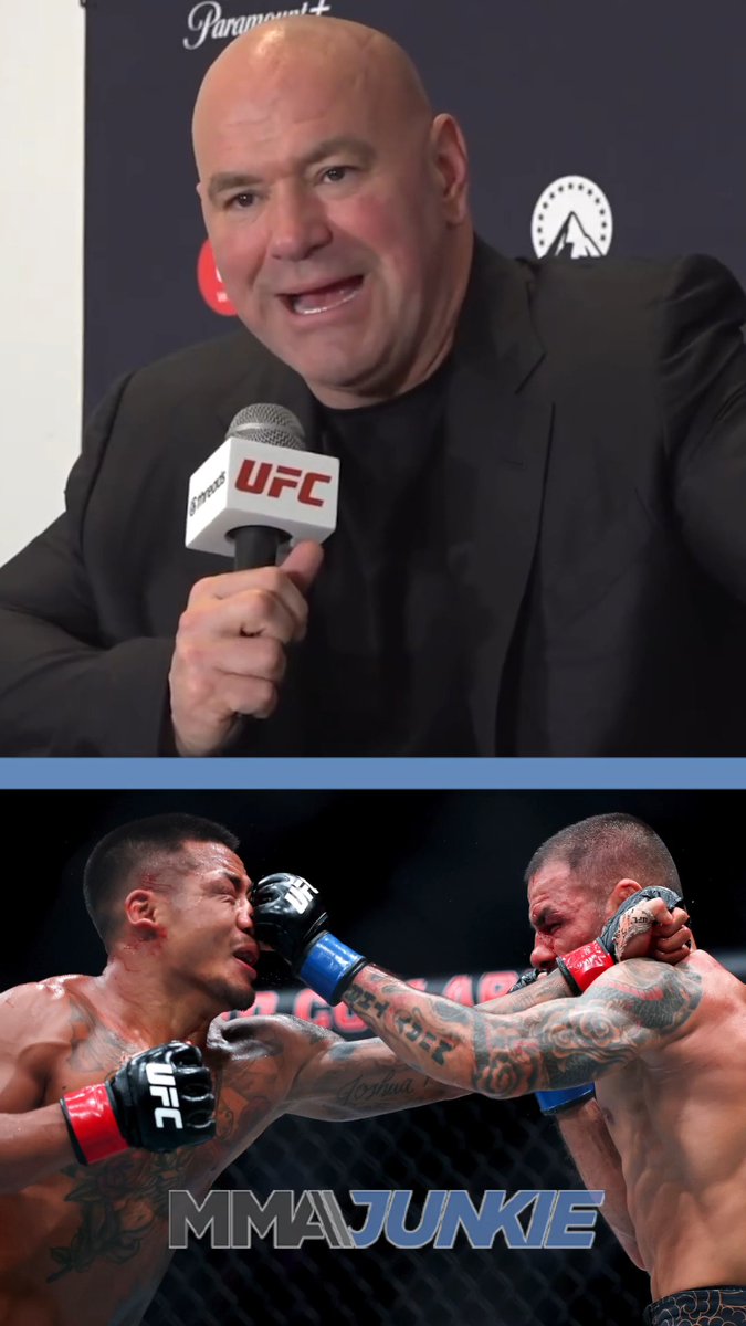 Dana White says Joshua Van vs. Alexandre Pantoja 2 at #UFC331 was "probably the greatest grudge match in the history of the UFC." White also calls Van's rise "the greatest thing ever for that (flyweight) division."