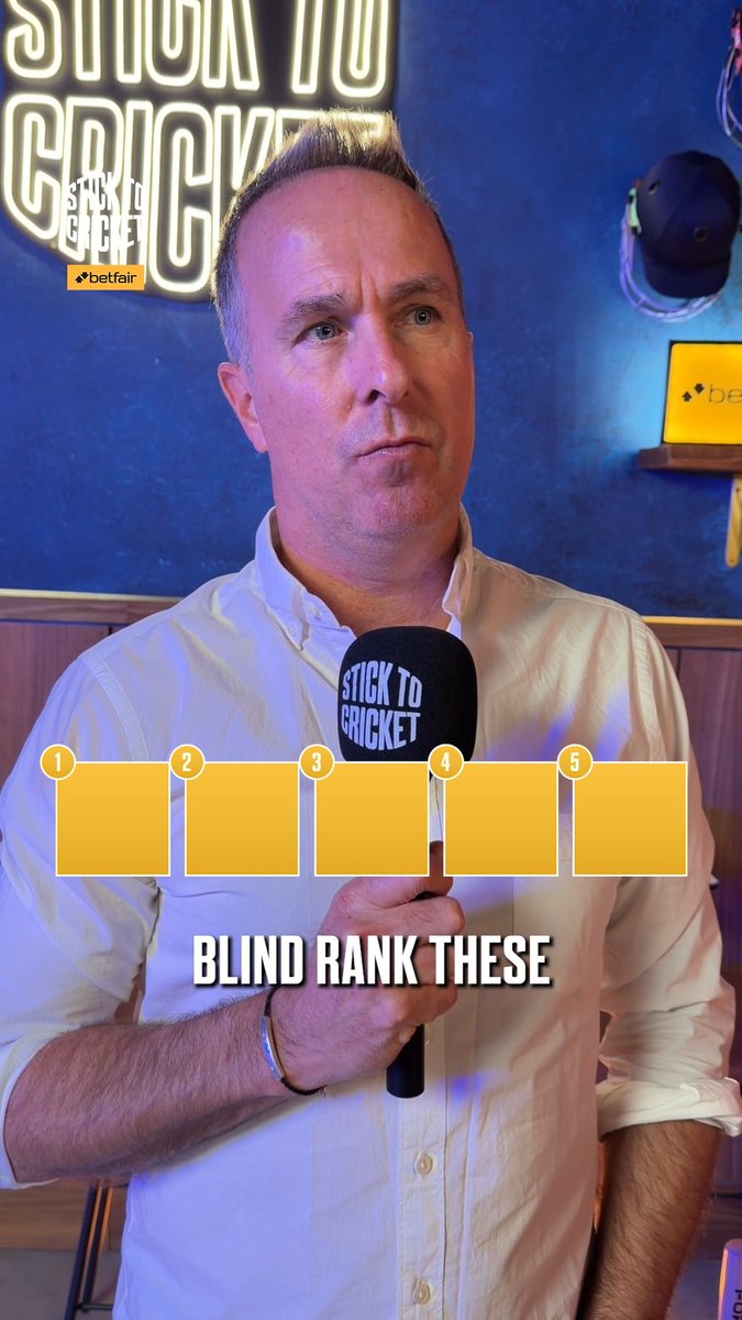 Vaughany blind ranks T20 batsmen! 👀 Was he stitched up? 😅
