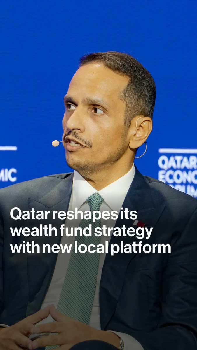 Qatar is setting up a dedicated platform to manage and grow its wealth fund’s domestic portfolio worth hundreds of billions of dollars, Prime Minister Sheikh Mohammed bin Abdulrahman Al Thani said at the Qatar Economic Forum in New York #QEF