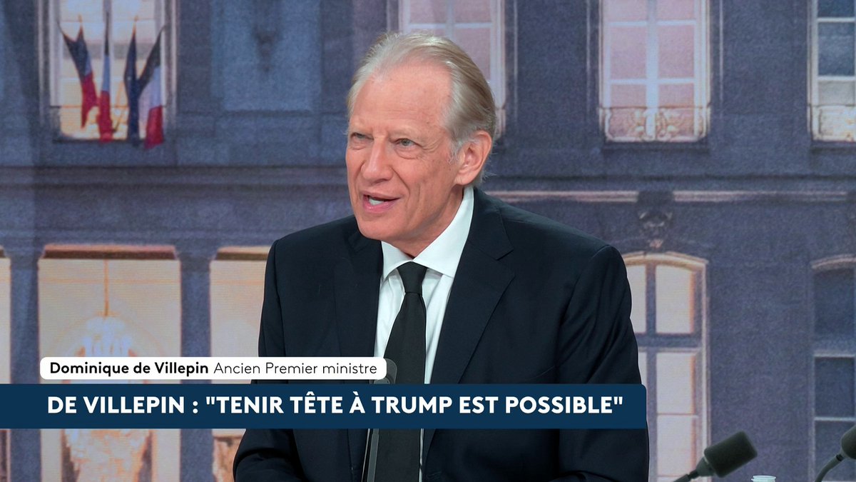 🔴🗣️ Géopolitique : "Aujourd'hui, les supergrandes puissances mordent la poussière", affirme Dominique de Villepin. "Ce qui compte, c'est la détermination à défendre ce que l'on est et à défendre les valeurs qui sont les nôtres." #LeGrandEnjeu #Canal16