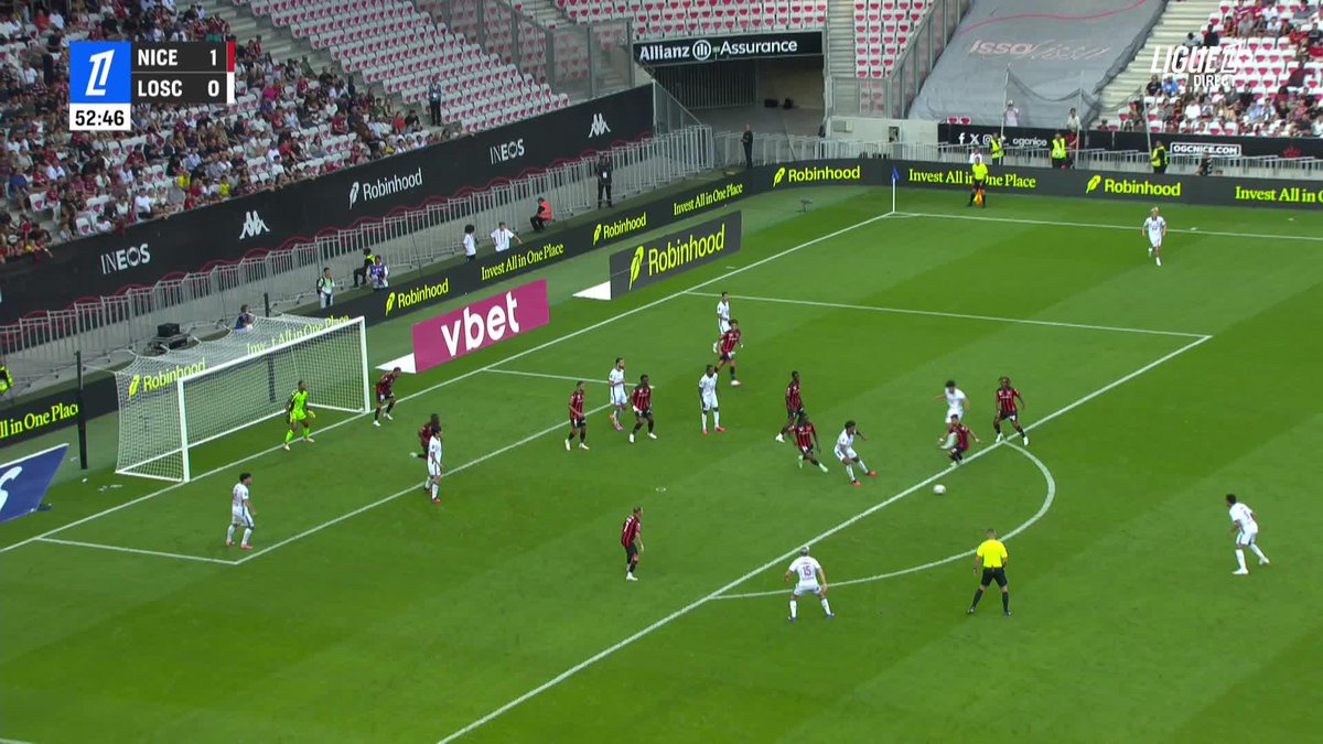 🚨🚨 Tout juste appelé avec les Espoirs, ETHAN MBAPPÉ 🇫🇷 SORT SUR BLESSURE AVEC LILLE.. 🤕 🎥 L1+