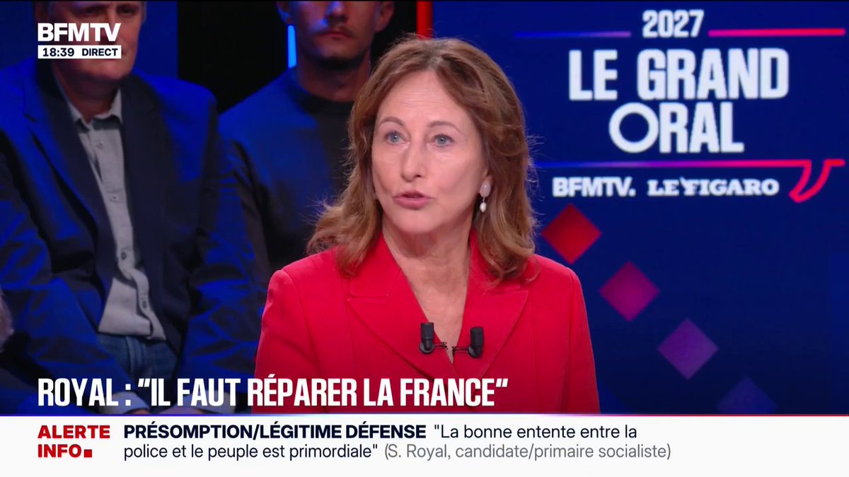 Philippe Brun doit-il réintégrer la primaire du PS après les accusations de violences?: "Face à la présomption d'innocence, il y a la présomption de vérité des femmes qui parlent", déclare Ségolène Royal, candidate à la primaire socialiste
