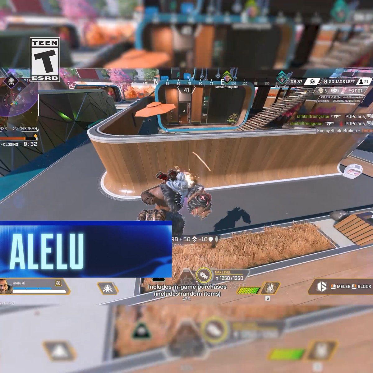 Making it look easy. Watch あれる/Alelu🦭 close out a chaotic 1v1. Apex Legends VS Street Fighter 6 drops September 22.