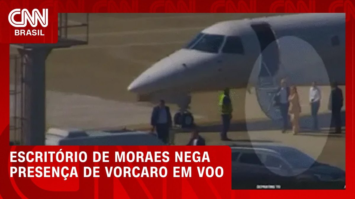 Escritório de Moraes nega presença de Vorcaro em voo; assista #CNNAgora