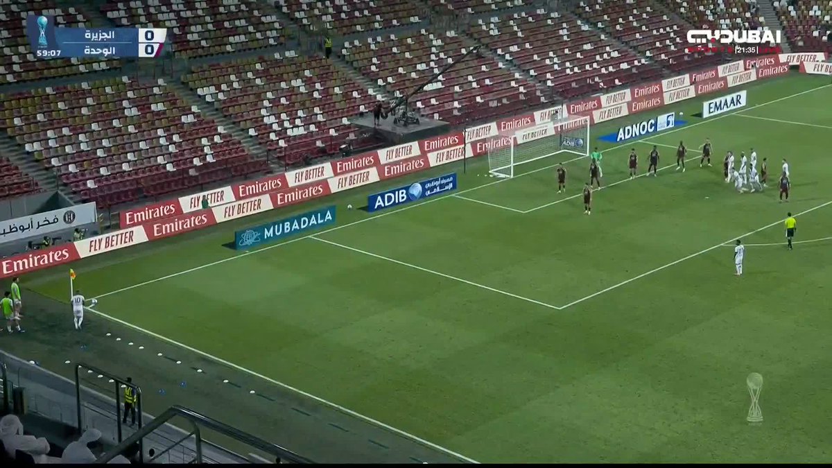 ⚽️ هـــــــدف تاليسكا يسجل هدف التقدم للجزيرة في الدقيقة 60 #الجزيرة 1⃣ #الوحدة 0⃣ #كأس_مصرف_أبوظبي_الإسلامي 🏆 عبر قناة #دبي_الرياضية 1⃣