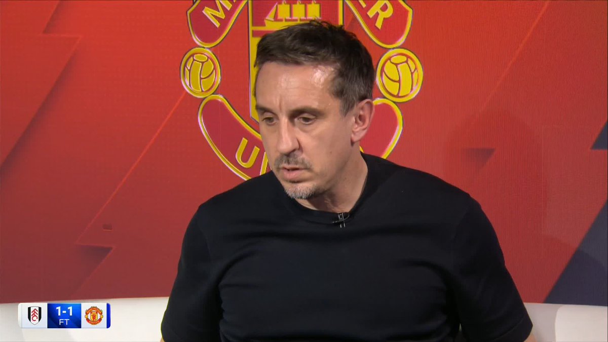 "They were absolutely mannequins!" Gary Neville says Michael Carrick has to stop defending the Manchester United players.