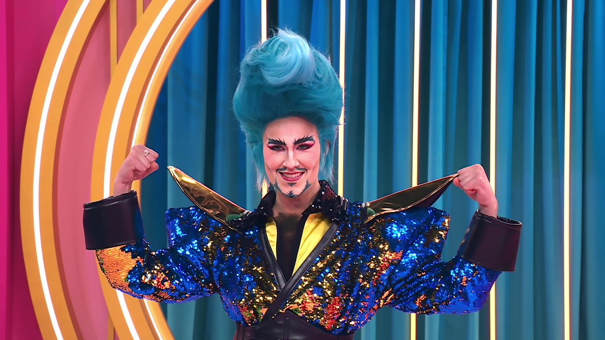Faltaba él: EL REY 👑 💙 Marcus Massalami, el primer drag king en pisar el taller de #DragRaceEs ✨ Entradas al taller en directo ▶️