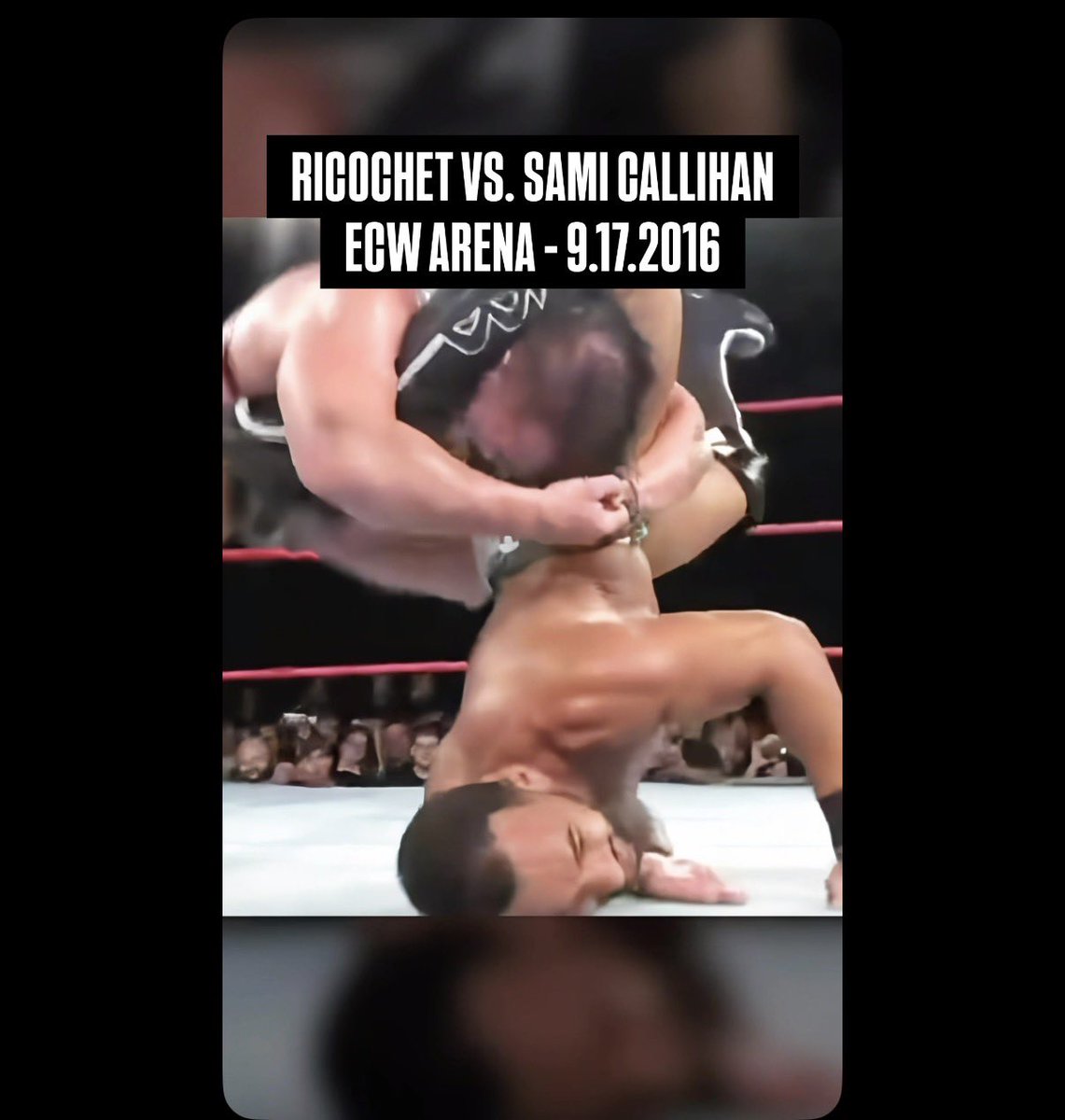 Sami Callihan v Ricochet ECW Arena 9.17.16