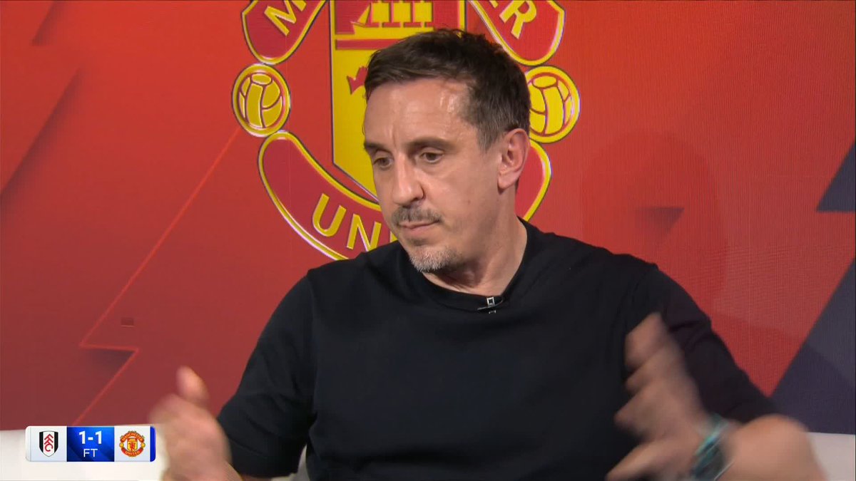 "Those players have got to work harder for Michael Carrick or it will cause him a massive issue" ๐ฌ Gary Neville says the Manchester United players have been outrun in every single match ๐ณ