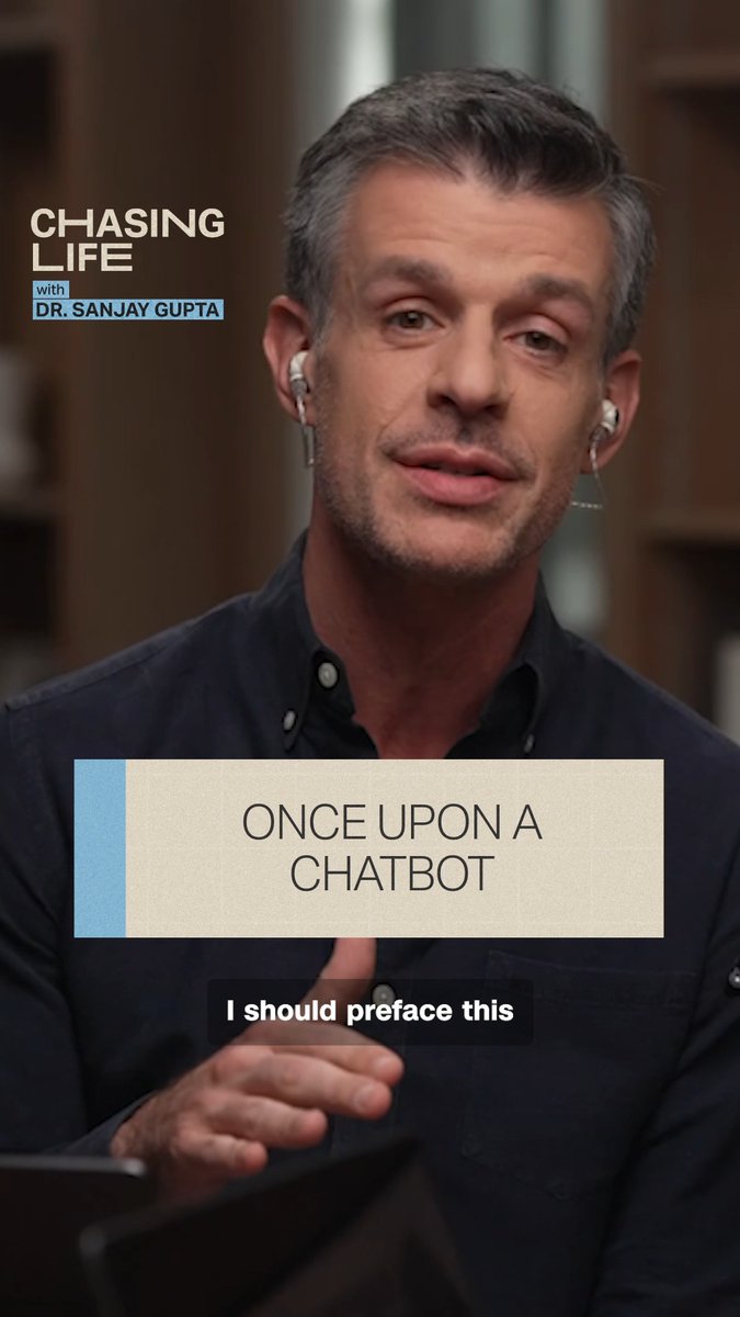 "Children don’t need perfect parents. They need human ones.” Like it or not, our children are growing up in the AI age - but how do we teach them how to use it responsibly? Check out this week’s new episode of Chasing Life on the CNN App to find out. Full episode here: