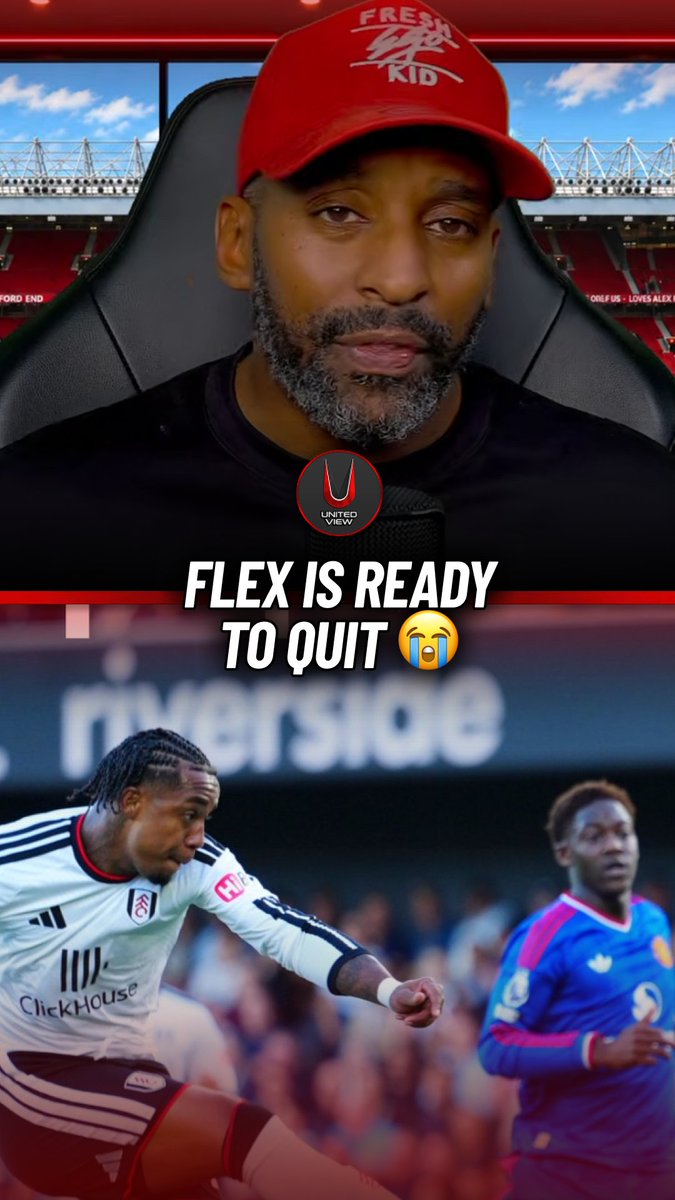 Flex has officially had enough. One more United disaster and he’s gone 😭 #FlexsView