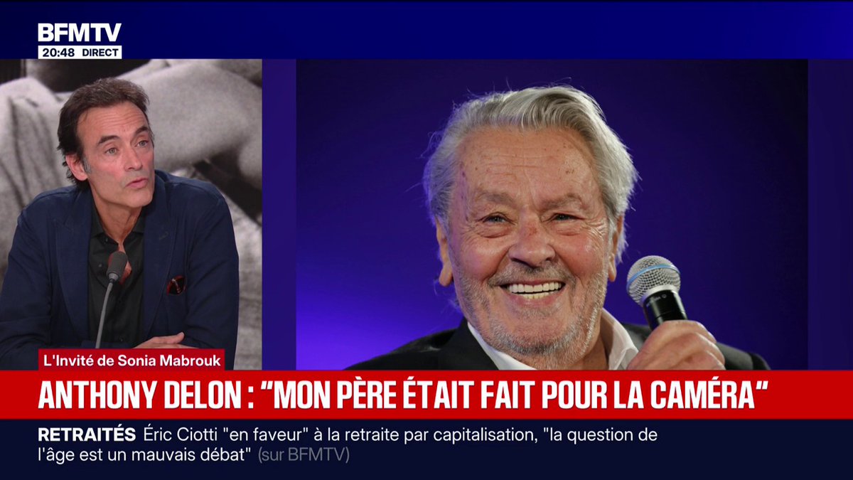 Alain Delon: "Nos premières années ont été très fusionnelles", se souvient son fils, Anthony Delon