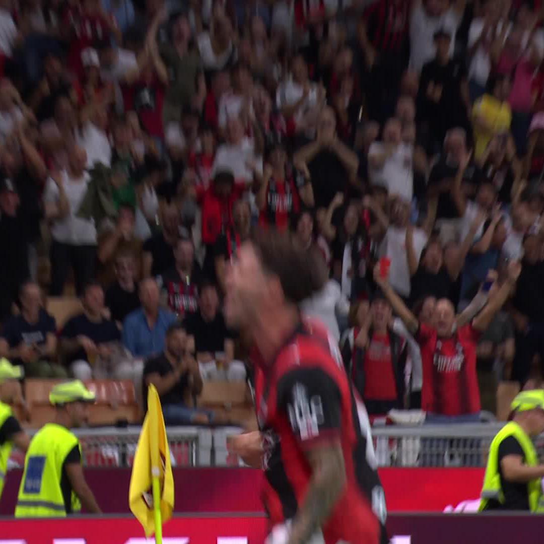CHRISTIAN PULISIC! ⚽ #MilanLecce 1-0