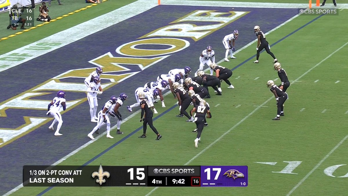 Travis Etienne Jr. converts the 2-pt conversion to tie the game! NOvsBAL on CBS/Paramount+ Stream on NFL+
