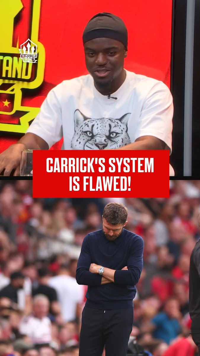 🤕 "If Carrick's whole system is ruined because Amad's injured... "Then that's a TERRIBLE SYSTEM!" ❌ #mufc