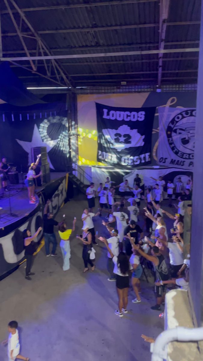Festa da Loucos Pelo Botafogo. Energia foda. Bora, Botafogo!