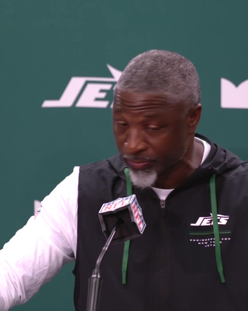 Aaron Glenn says he wanted to control the clock in deciding to take the ball first in overtime: "It didn't happen for us the way that I planned."