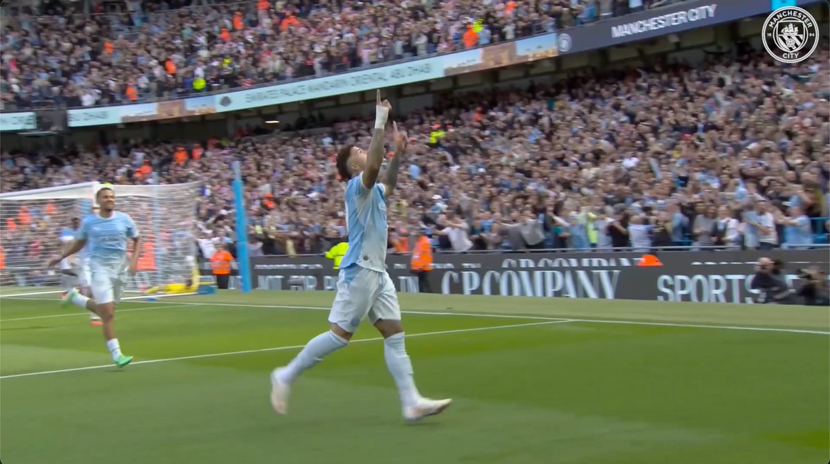 What a way to score your first City goal 🥶
