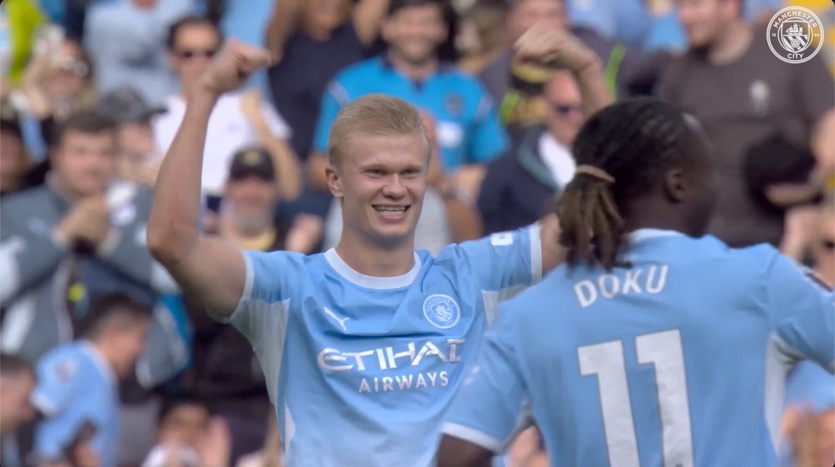 Born to score goals 🤖 🩵 Erling Haaland