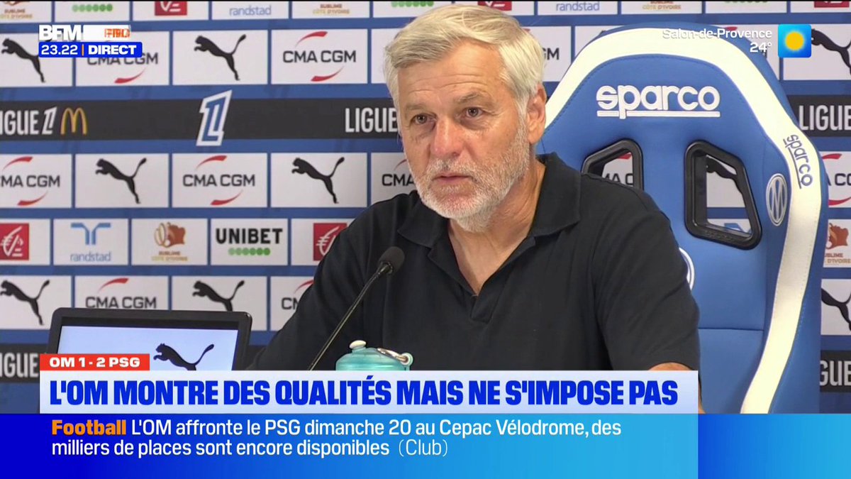 "J'en ai un peu marre de répéter les mêmes choses..."²