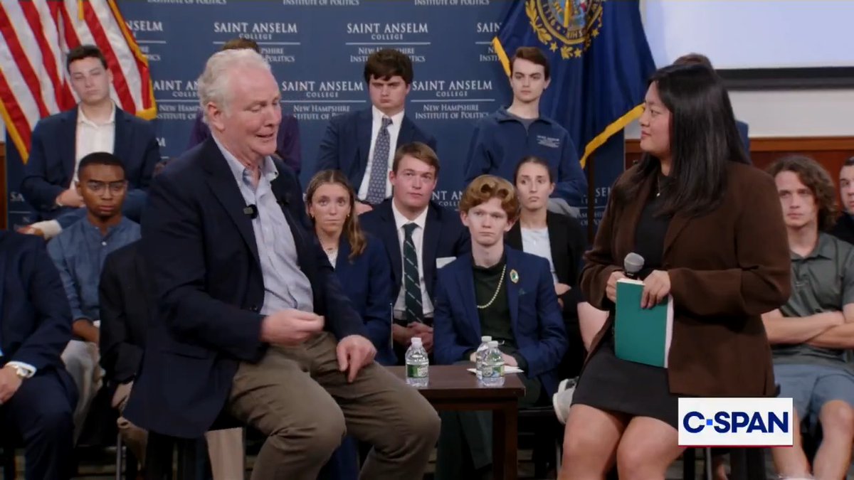 Sen. Senator Chris Van Hollen (D-MD) on the rise of socialism and DSA candidates: "We should welcome debate...I don't think the Democratic party should try to shun anybody."