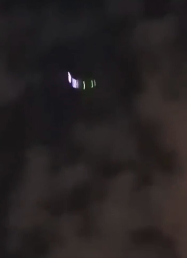 STRANGE OBJECT SEEN IN THE SKIES JUST NOW IN TEHRAN, IRAN SHIT IS ABOUT TO HIT THE FAN.