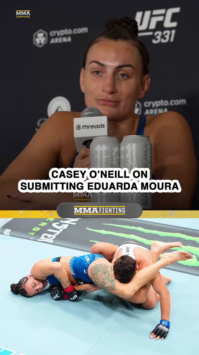 Casey O'Neill admits submitting a woman named after Ronda Rousey with an armbar makes her #UFC331 that much sweeter