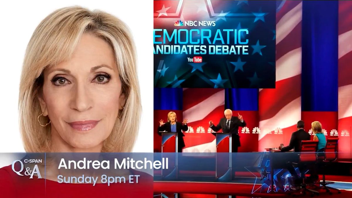 Q&A: Andrea Mitchell (Andrea Mitchell) on Her Life & Career in Journalism - NOW on C-SPAN