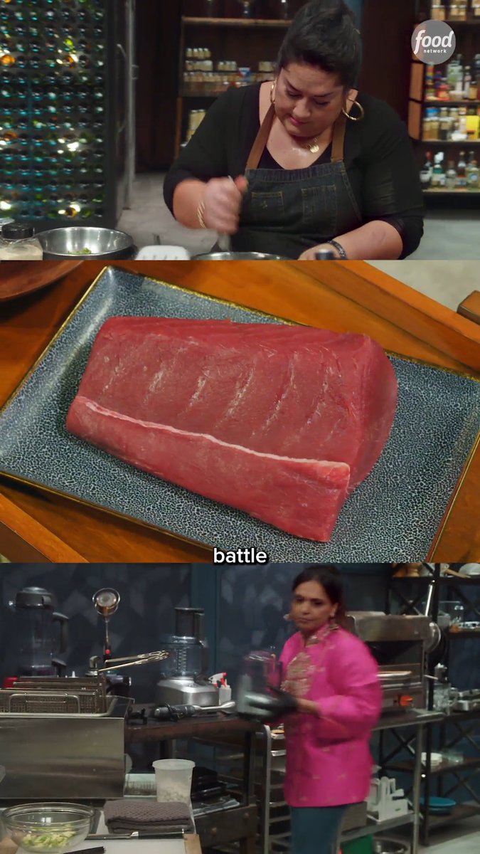 If Ayesha Nurdjaja could redo any Bobby's Triple Threat battle, it'd be tuna and avocado 🤔 See Ayesha compete on #BobbysTripleThreat Tuesdays at 8|7c.
