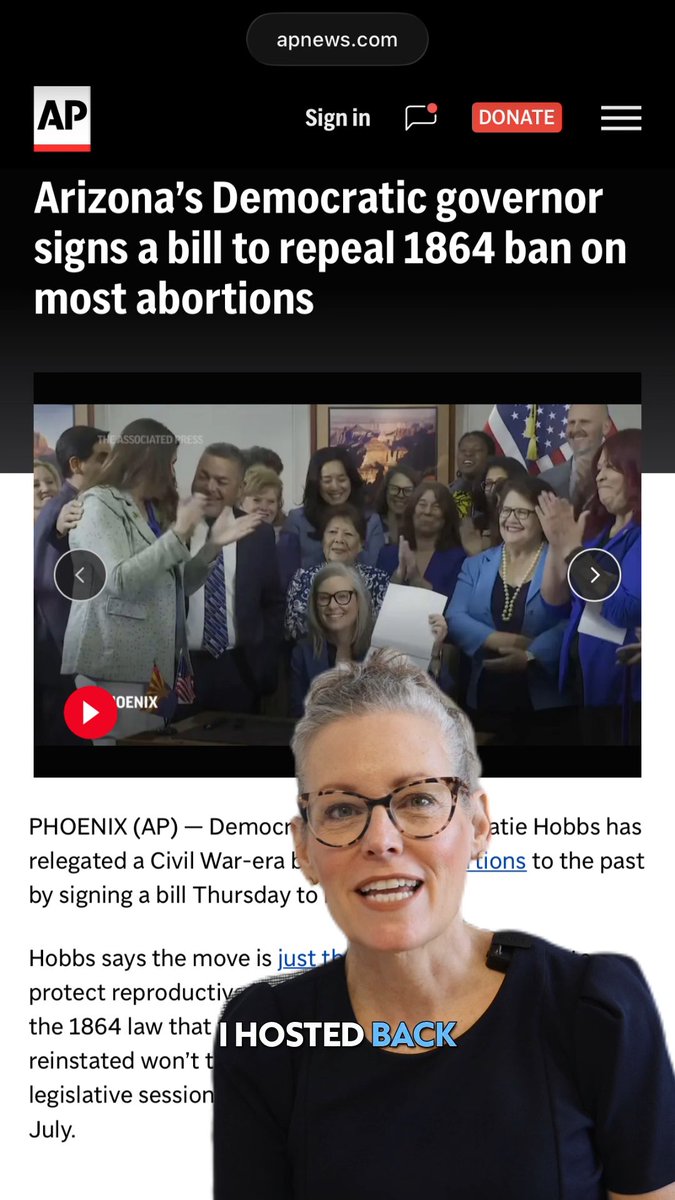 It doesn’t get more personal for Arizonans than their reproductive rights — that’s why I’ve never backed down in this fight.