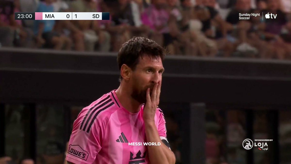 جميع ما قدمه الاسطورة ليو ميسي امام سان دييغو 🐐