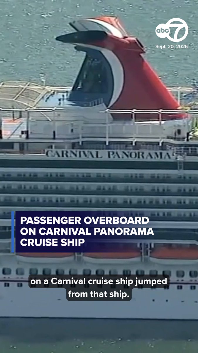 A passenger on a Carnival cruise ship on its way back to Long Beach went overboard, prompting a lockdown in which passengers were told to return to their rooms. The cruise was on its seventh and final day before returning to Long Beach when it was discovered the passenger was missing. A crew member delivered the shocking announcement. Read more: