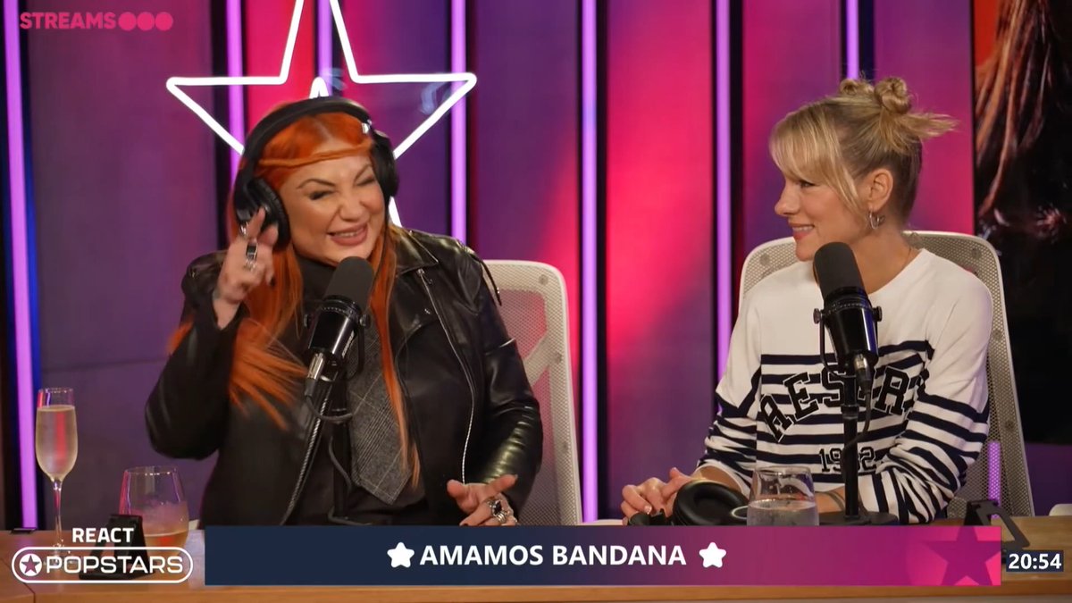 "Emilia": Por el comentario de Lourdes Fernández durante la presencia de Bandana en #ReactPopstars