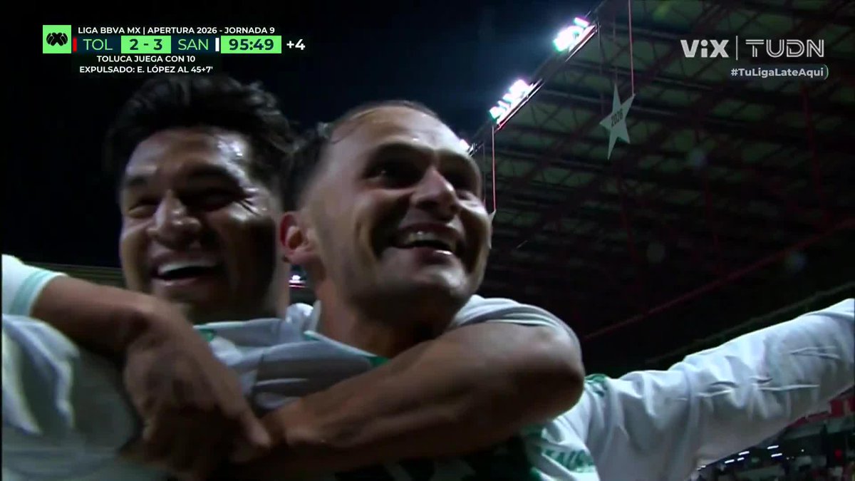 🚨 ¡ESTE SÍ CUENTA! 😍💚🤍 ¡GOL DE SANTOS! 🔥💚🤍 ¡REMONTADA LAGUNERA EN EL INFIERNO! 🤯💚🤍 #TuLigaLateAquí