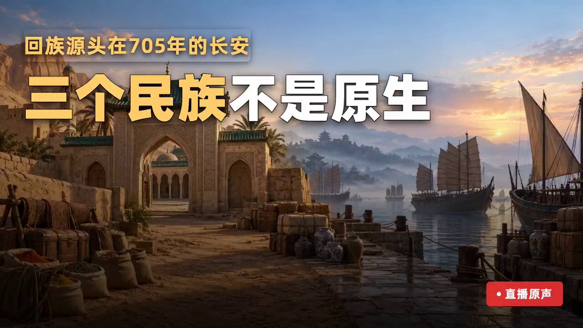 五十六个民族里有三个不是原生的：回族到底是从哪来的 主播说，五十六个民族里有三个不是土生土长，而是移民过来的。第一个是朝鲜族——清末民初日本征服朝鲜，大批难民翻白头山、过鸭绿江进入满洲，金日成一家也是那时候跑过来的，和更早定居的朝鲜人混居，在延边一带形成朝鲜族；第二个是俄罗斯族——1917年十月革命之后白俄贵族一路西逃到新疆、东逃到哈尔滨，二十万白俄聚在哈尔滨坐吃山空，贵族小姐沦落卖淫、公...