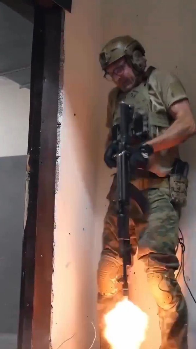 The first rule of CQB: 1. Have fun and look cool 👀 #kalashlife #whoops #CQB #ak100 #blanks #REMF #BCGs #WTF