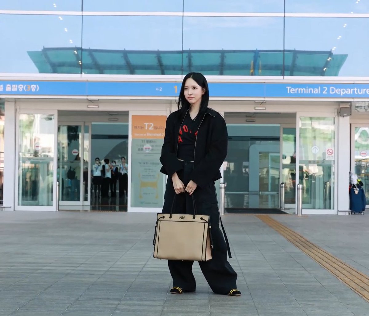 MINA heading to Milan Fashion Week today for the FENDI show.