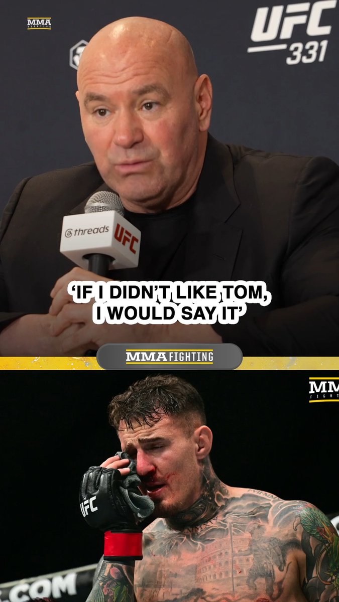 Dana White says UFC officials "crack up laughing" when #UFC fighters sign with Eddie Hearn: "It's hilarious. … Anybody else who wants to sign wit Eddie Hearn as their manager, fire away."