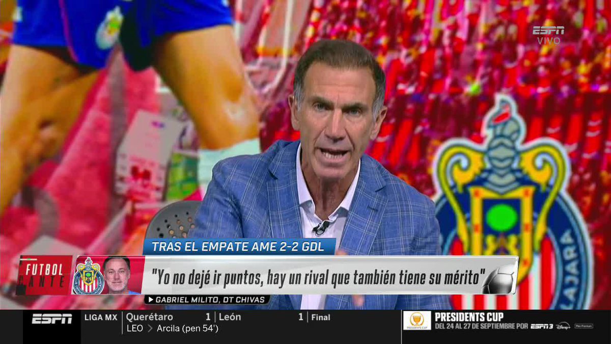 "Milito perdió la cabeza porque sabe que también dejó ir los 3️⃣ puntos ante América" 💥