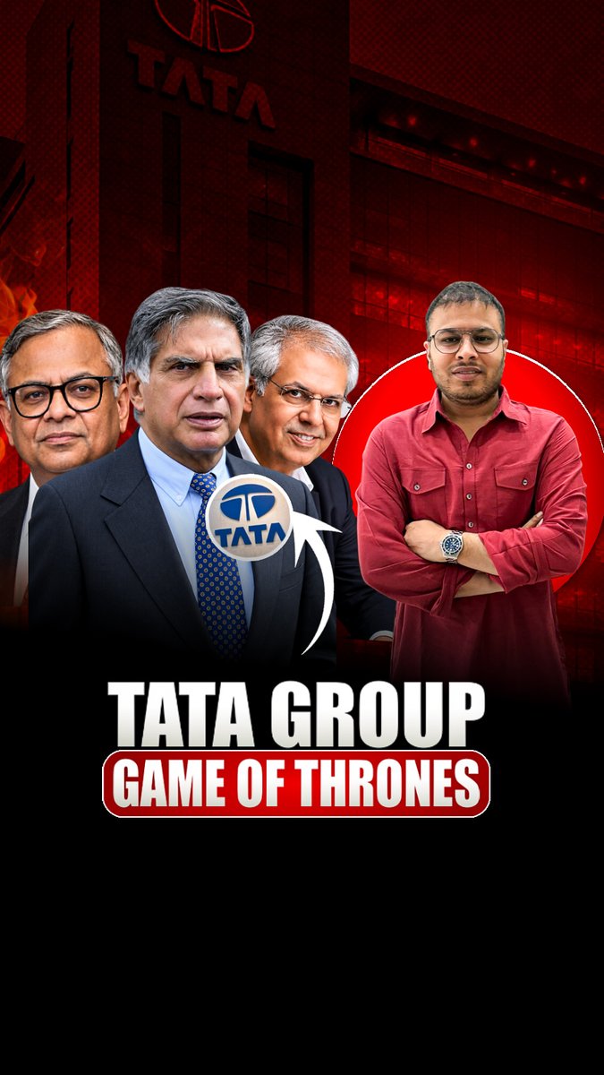 The Tata empire power struggle - Noel Tata Vs N Chandrasekaran fully explained. #tata #ratantata #tatagroup #tatasons