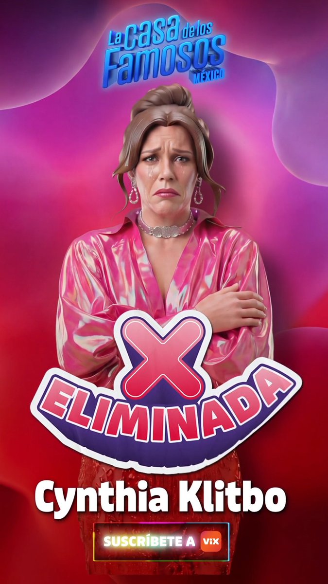 🚨🚨🚨 #CynthiaKlitbo es ELIMINADA de #LCDLFMX 🤯😱 ¿Qué juego seguirán los habitantes ahora? Descúbrelo SUSCRIBIÉNDOTE A #ViX 📲 #LaCasaDeLosFamososMx 🏠, también disponible en #LasEstrellas y #Canal5