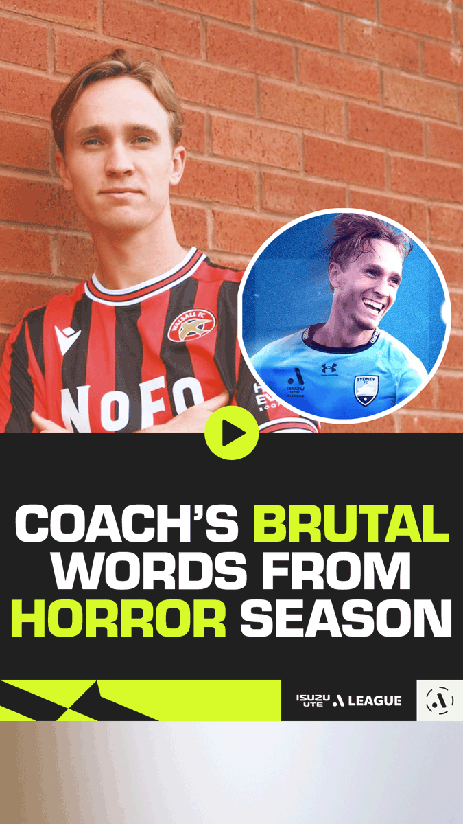 The 𝐛𝐫𝐮𝐭𝐚𝐥 moment Sydney FC's new signing knew his time in England was over 😳 Jake Hollman opens up on his horror year overseas and explains why returning to the Sky Blues represented the fresh start he needed 🏴➡️🇦🇺 The full interview 👇