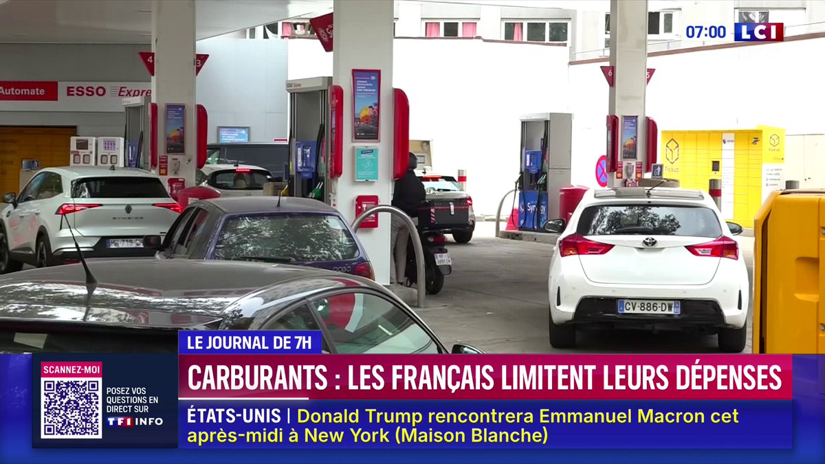 Carburants : pénuries et limitations des dépenses ➡️ Le journal de Laurène Barrière-Tallerie sur LCI
